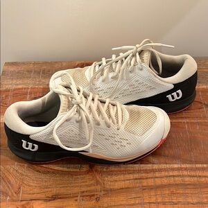 Wilson Pickleball White and Blue Women’s Shoes